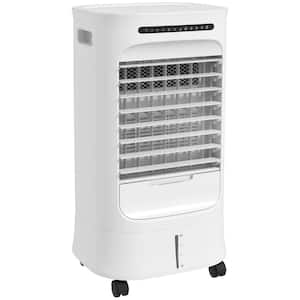 29 in. Portable Air Cooler, 3-In-1 Ice Cooling Fan Water Humidifier Unit with Remote, 15H Timer Oscillating, LED Display