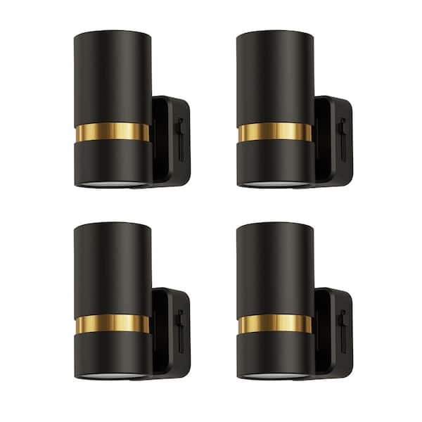 LED Motion Sensor Night Light [4-Pack], 3000K Soft White, Dimmable 0-100LM, Plug-In for Bedroom, Hallway, Bathroom
