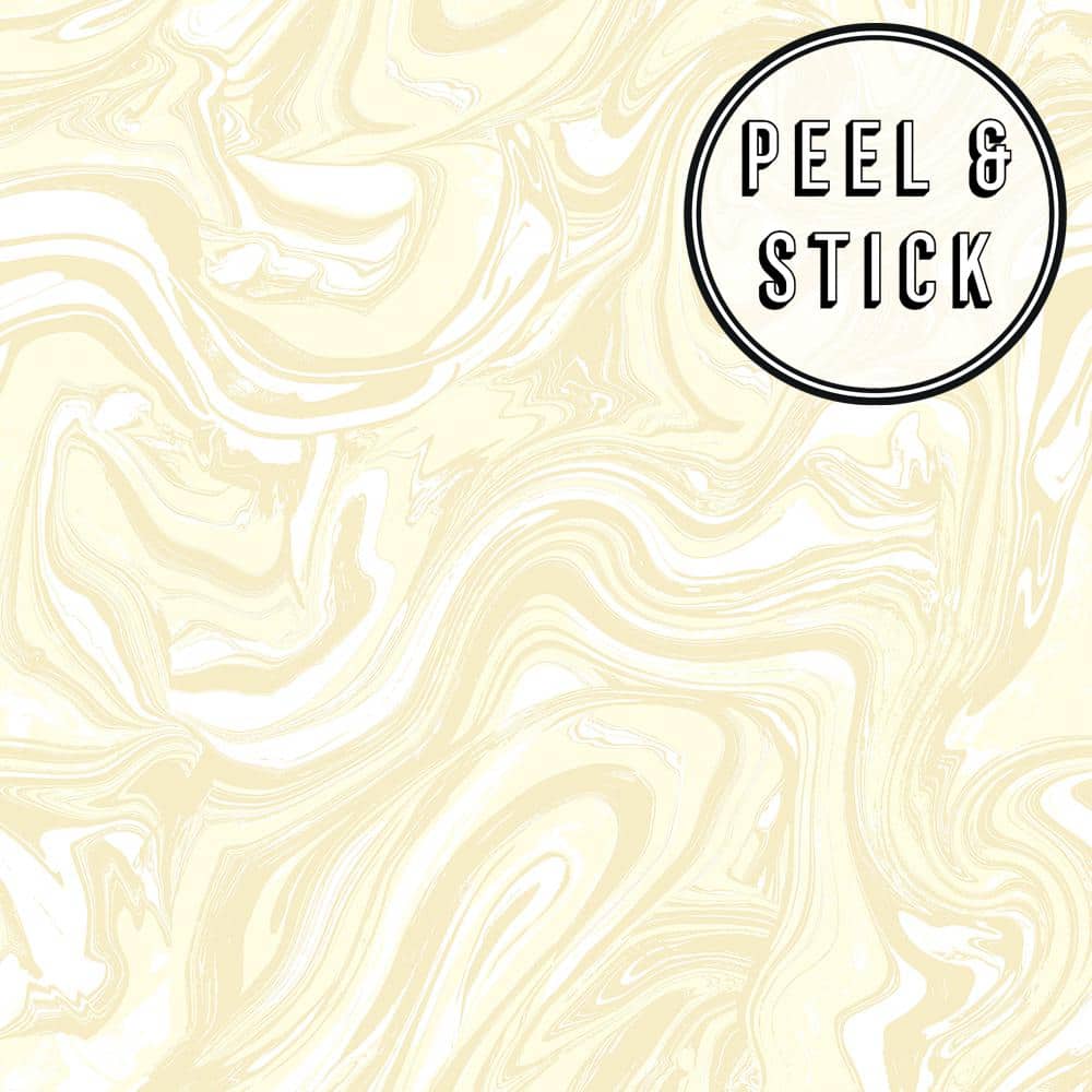 Transform Beige Marble Peel and Stick Wallpaper