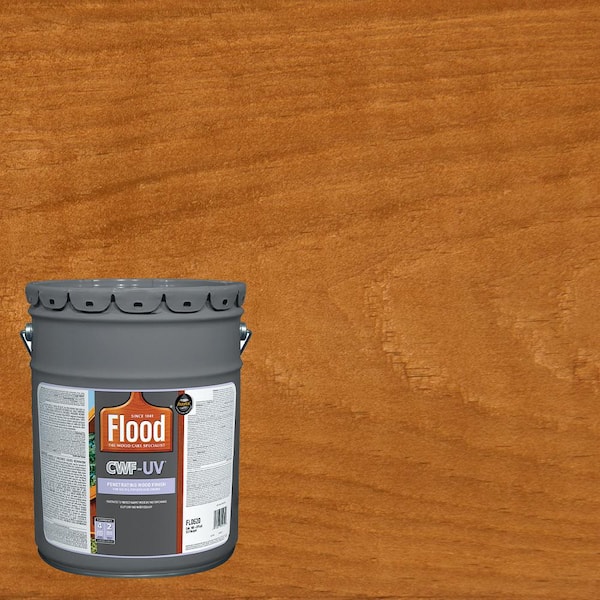 Flood 5 gal. Cedar Tone Transparent CWF-UV Exterior Wood Stain