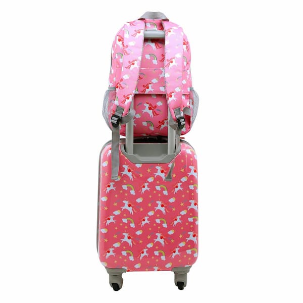 unicorn luggage set