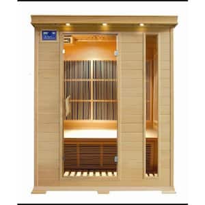 Aspen 3-Person Infrared Sauna with Carbon Heaters