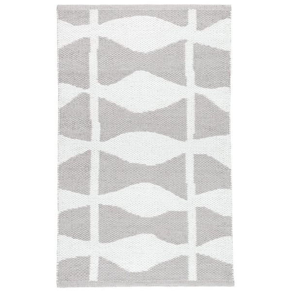 Circuit Handwoven Grey 5 ft. x 8 ft. Outdoor Area Rug