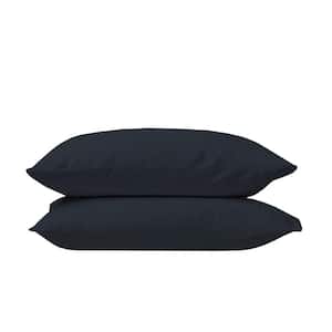 Carbon Solid 100% Eucalyptus Lyocell Tencel, King, Pack of 2 Smooth and Breathable, Super Soft Pillowcases