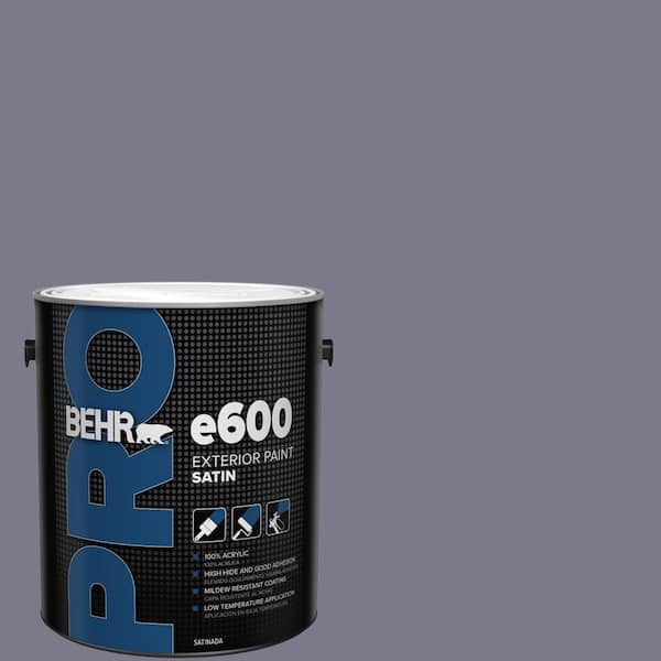 1 gal. #N560-5 Solitaire Satin Exterior Paint