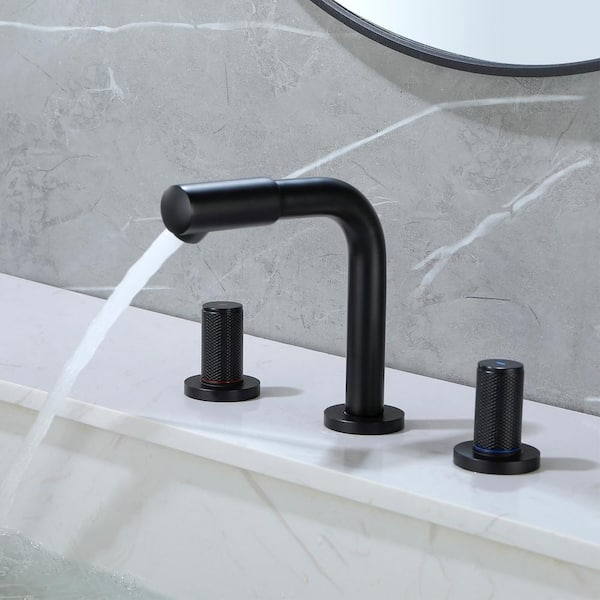 Mondawe 6.5 in. Faucet Height Double Handle 8"