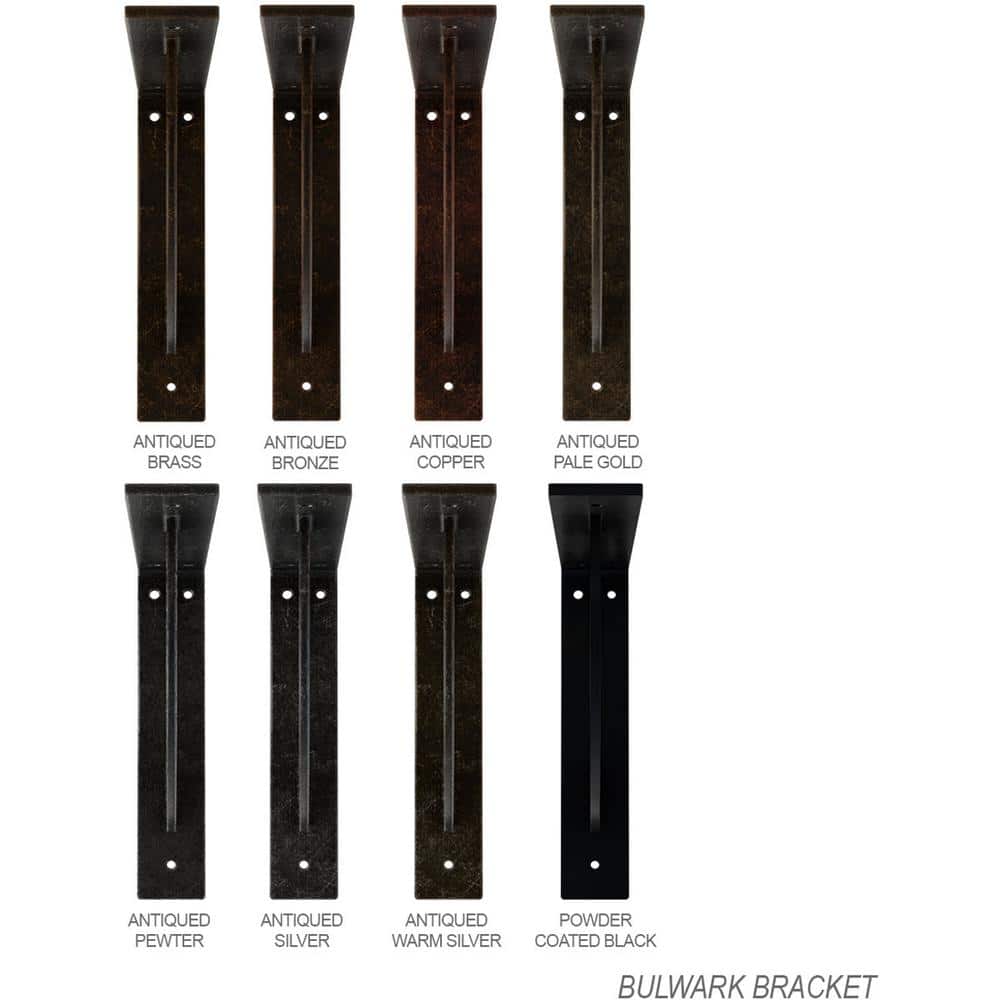 Elegant Urban Steel 10" Bracket for Shelving and Countertops