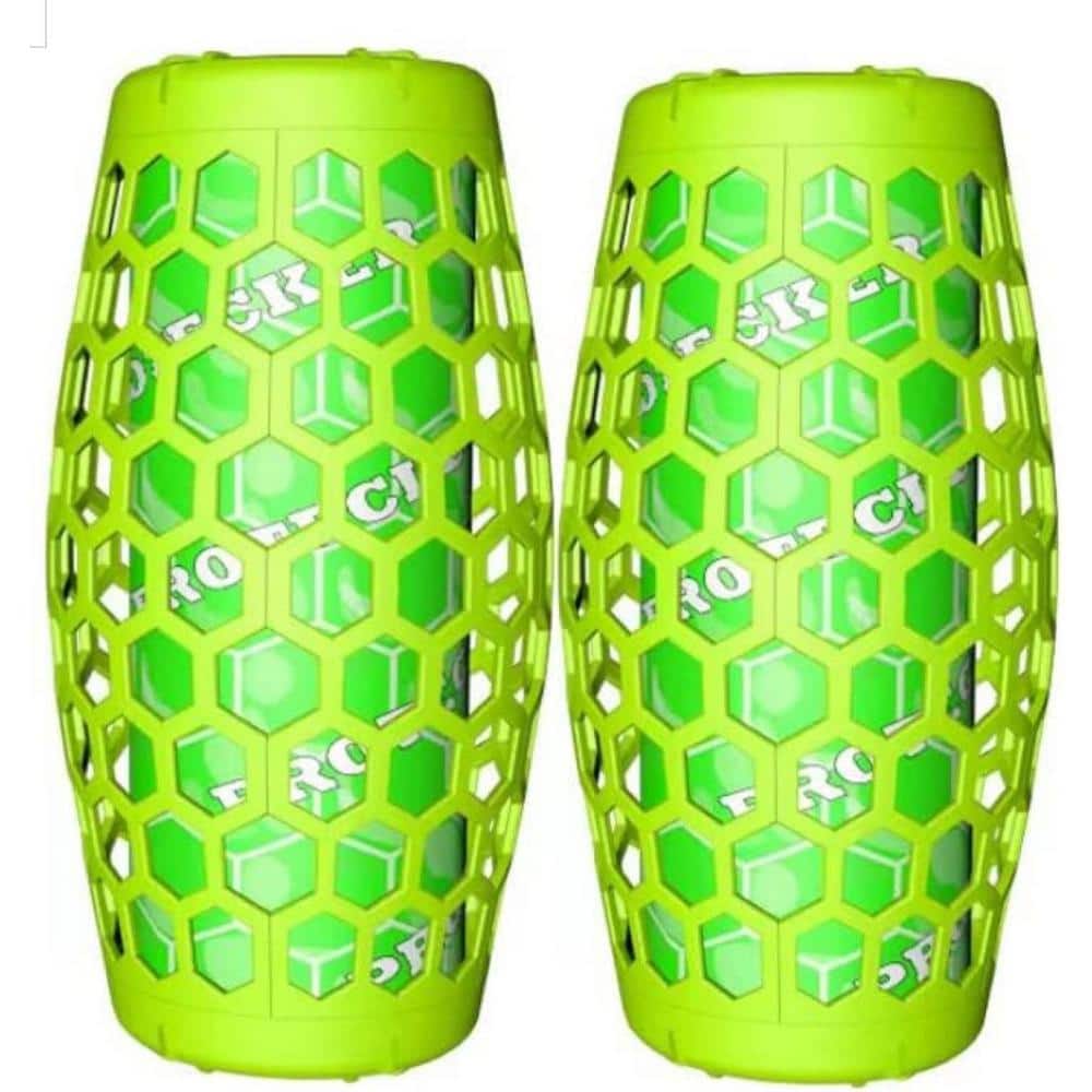 Outdoor Hanging Wasp Trap Deterrent Killer Insect Catcher with 4 Sticky Board for Garden, Yard (2-Pack) in Green price history on PriceWatchPro