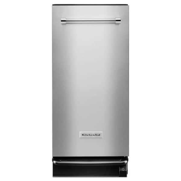 KitchenAid 15 in. Built-In Trash Compactor in Stainless Steel