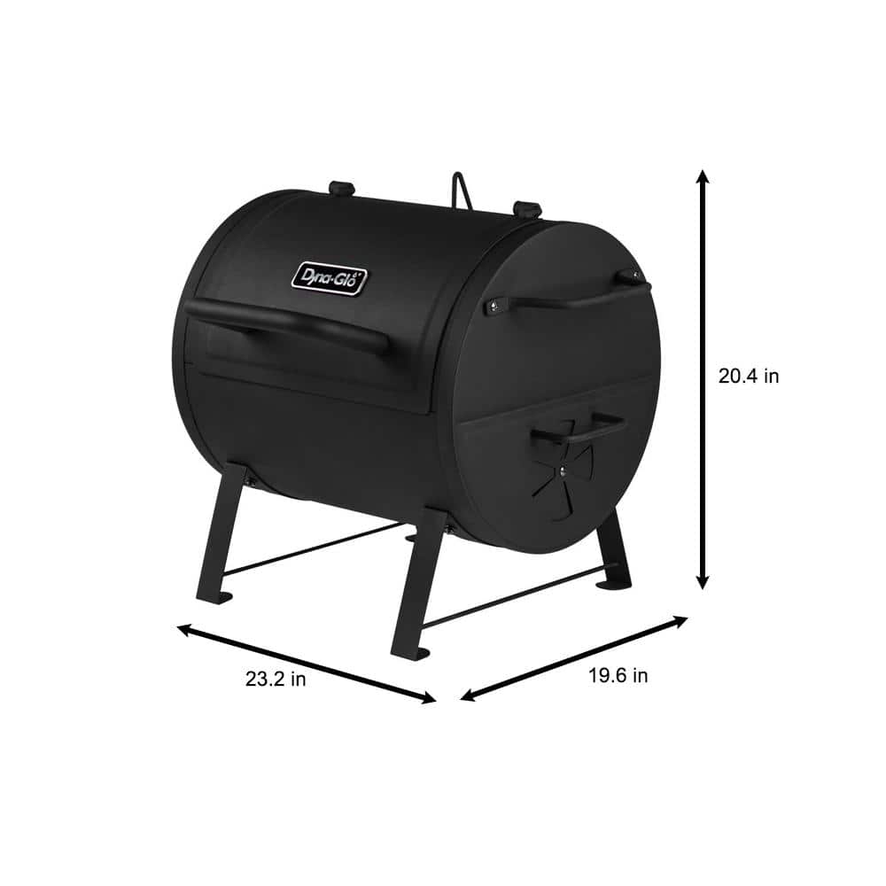 Dyna-Glo 20'' Black Portable Tabletop Charcoal Grill