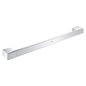 Selection Cube 22 in. Towel Bar in Starlight Chrome