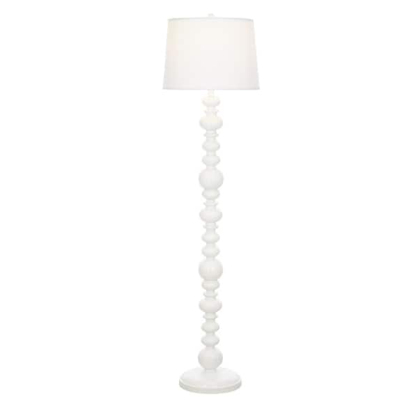 Glossy White Farmhouse Floor Lamp, Pillowfort Floor Lamp