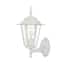 Acclaim Lighting Camelot 1-Light Textured White Outdoor Post-Mount ...