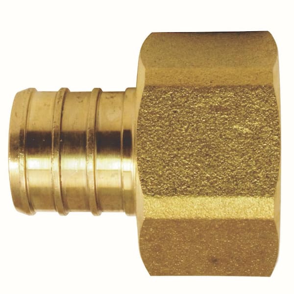 Apollo 3/4 in. Brass PEX-B Barb x FNPT Swivel Adapter