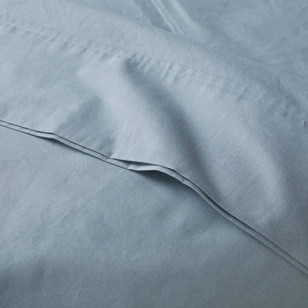 Teal California King Cotton Percale Sheet Set