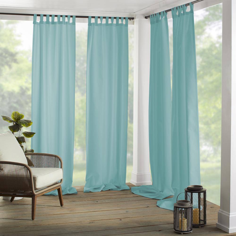 Mineral Solid Tab Top Room Darkening Curtain - 52 in. W x 84 in. L price history on PriceWatchPro
