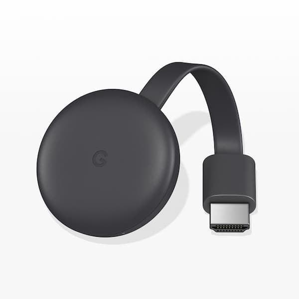 Google Chromecast - Streaming Device with HDMI Cable - Stream Shows, Music,  Photos, and Sports from Your Phone to Your TV with Microfiber Cloth and