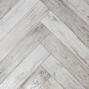 Rustic Parquet Natural and Gold Removable Wallpaper Sample