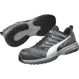Motion CL Men’s Charge Low Safety Work Shoe - Composite Toe - Black/Gray Size 9.5(M)