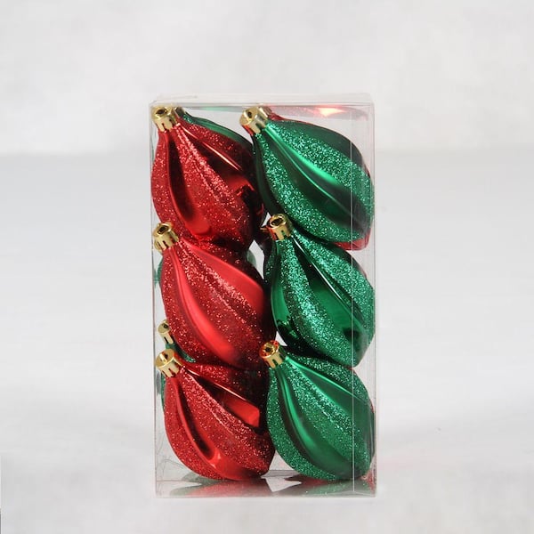 Home Accents Holiday 12 Pack Shatter Resistant Ornaments P060