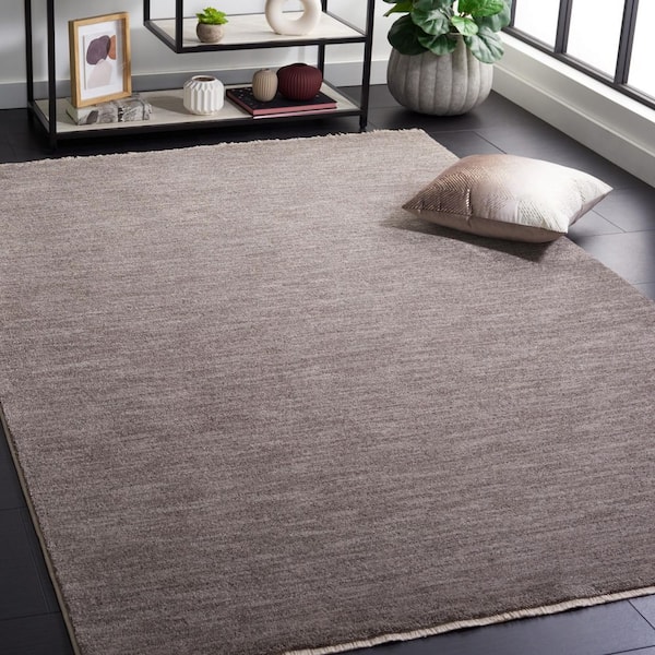 Lasa 8 ft. x 10 ft. Gray Marle Striped Area Rug