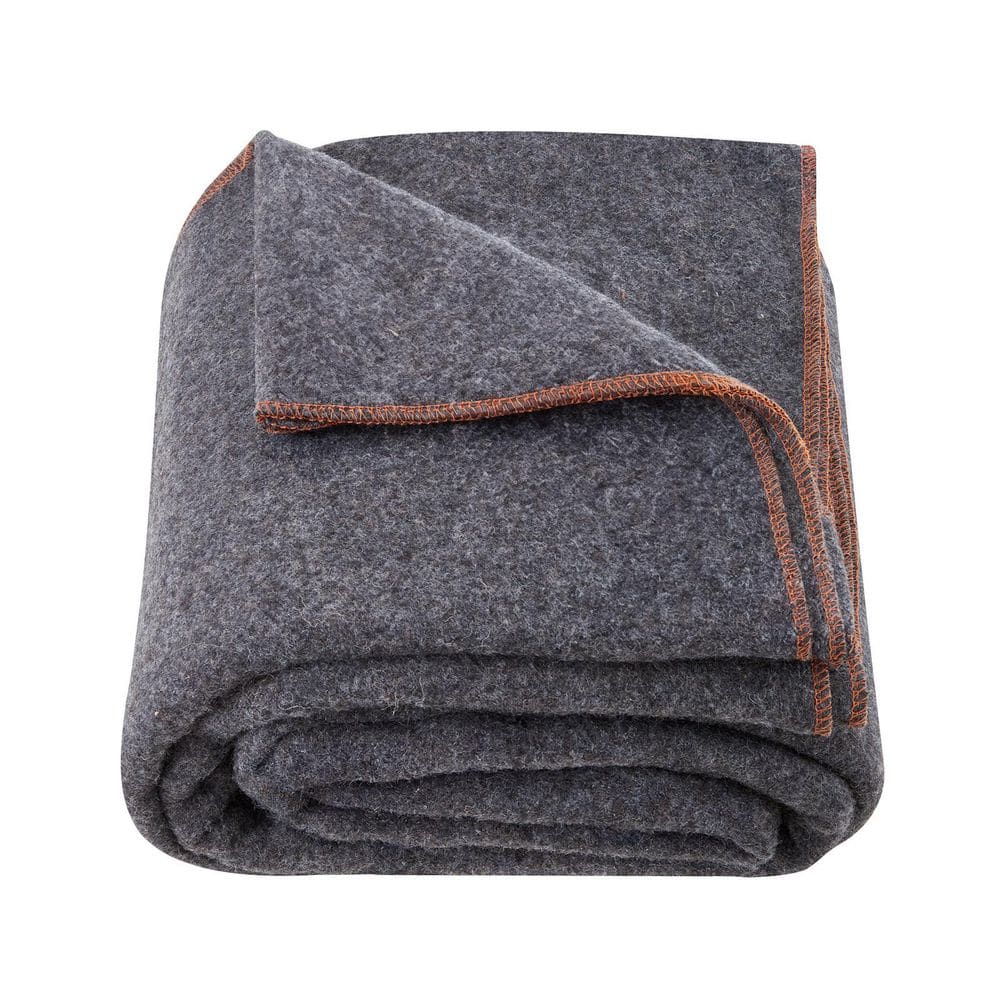 Wool Camping Blanket, Large Warm Stadium Blanket, Waterproof & Windproof, Flame Retardant, Great for Outdoors, Picnics price history on PriceWatchPro