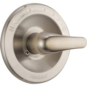 Single-Handle Valve Trim Kit in Brushed Nickel (Valve Not Included)