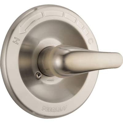 Single-Handle Valve Trim Kit in Brushed Nickel (Valve Not Included)