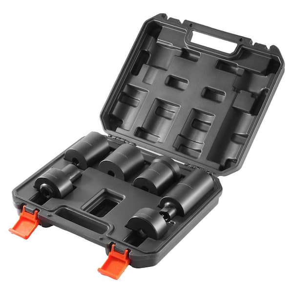 SKYSHALO Spindle Nut Socket Tool Kit, 1/2 in. Drive 6-Piece Axle