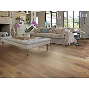 Richmond Baroque White Oak 9/16 In. T X 7.5 in. W  Wire Brushed Engineered Hardwood Flooring (31.09 sq.ft./case)
