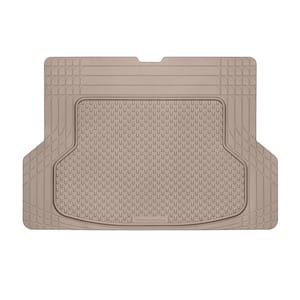 Tan 53 in. x 36 in. Advanced Rubber-like Thermoplastic Elastomer (TPE) Compound Cargo Mat