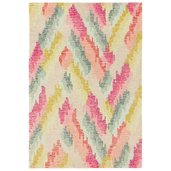Azura Hand Tufted Wool Multi 5 ft. x 8 ft. Indoor Area Rug