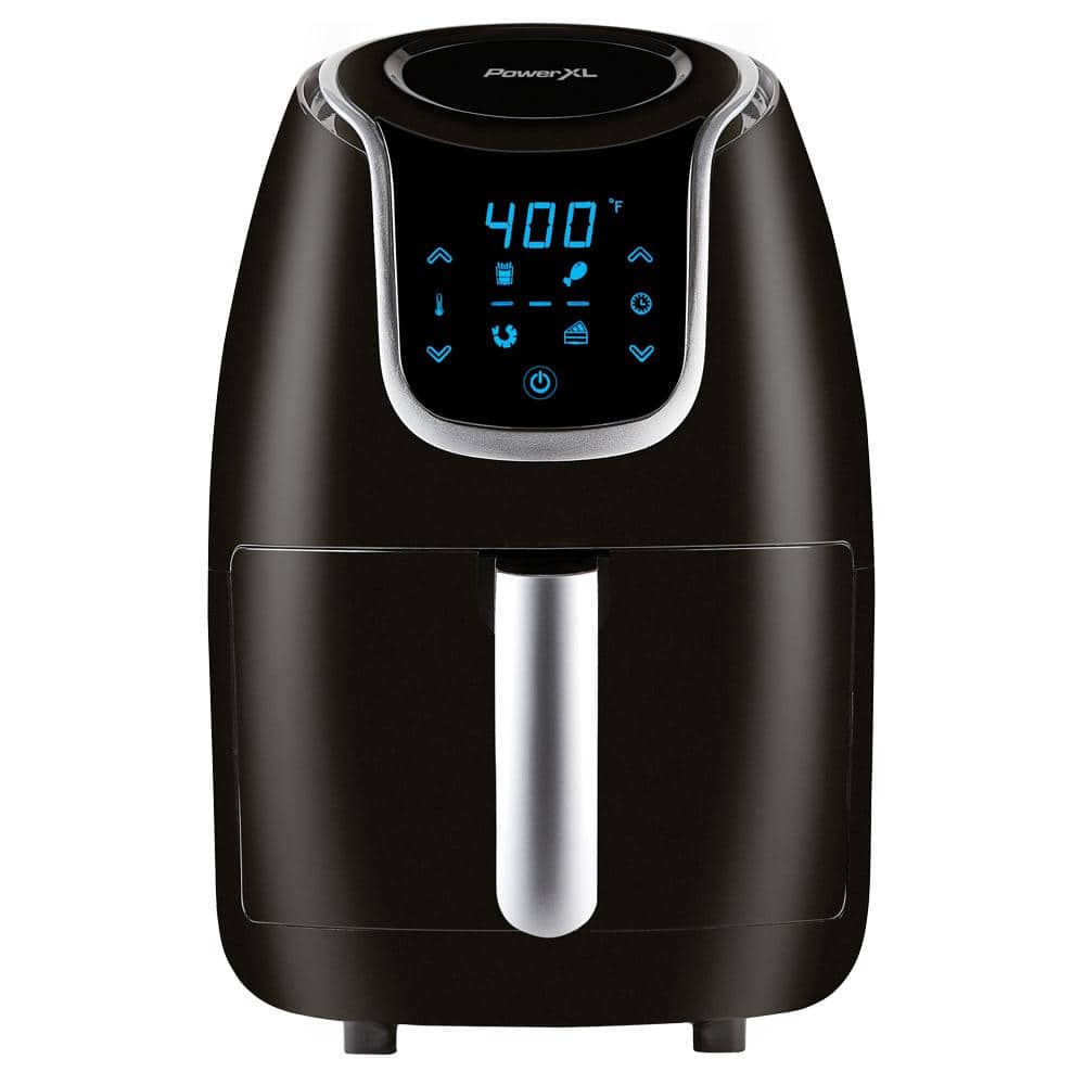 PowerXL™ Vortex Pro Air Fryer™ SmartTech with Recipe App, 8-QT Large Air  Fryer Oven with 10 Presets, Roast, Dehydrate – Black - AliExpress