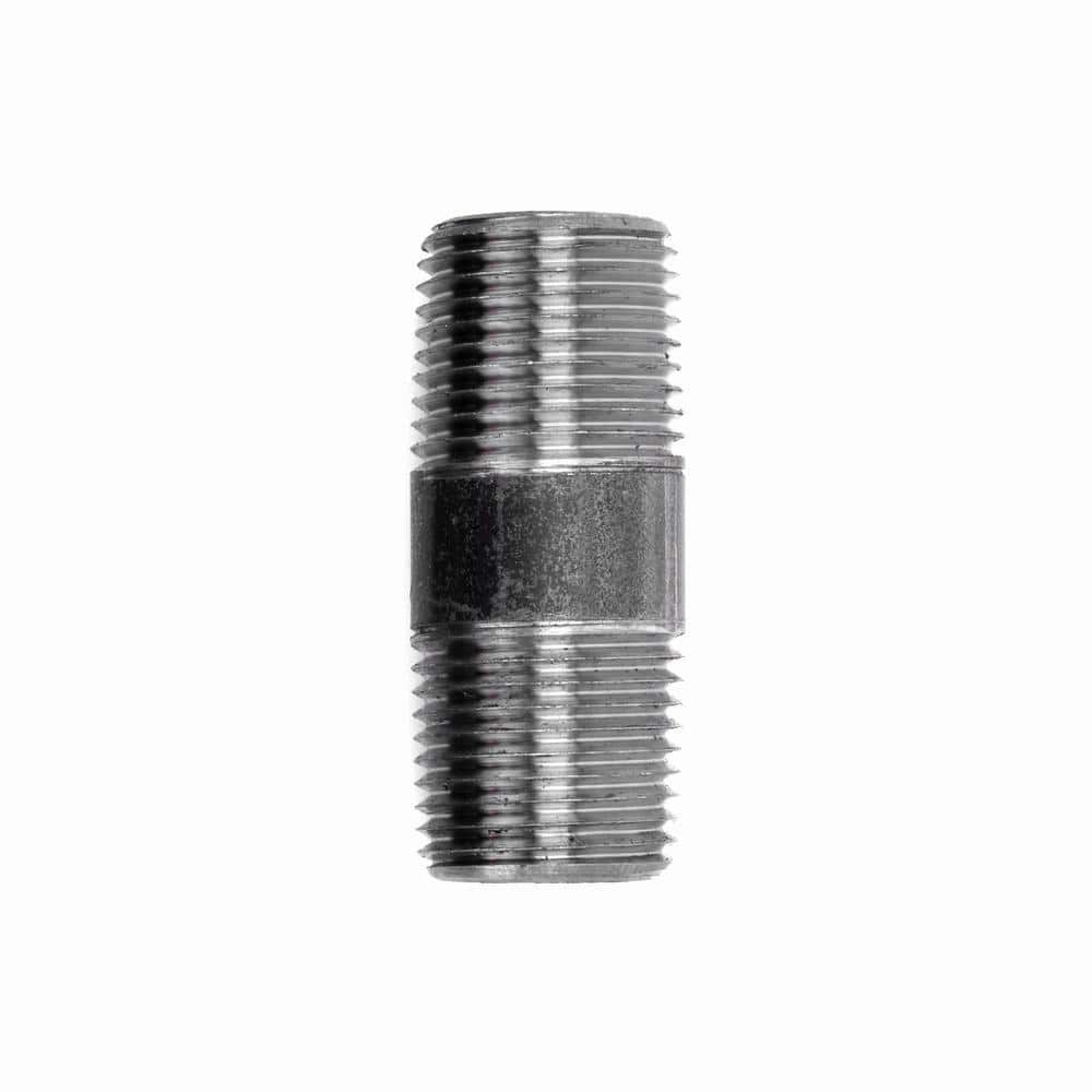 3/8 in. x 2 in. Black Steel Nipple price history on PriceWatchPro