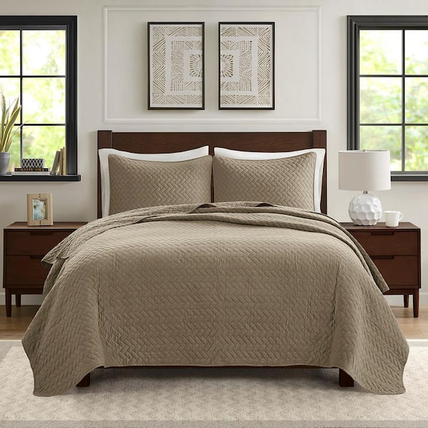 The Company Store Legends Luxury Straight Stitch Velvet