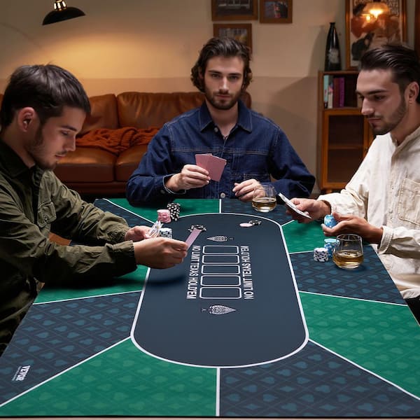 VEVOR ポーカーテーブルトップ 70 x 35インチ テーブル用ポーカー