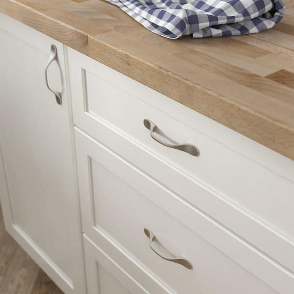 Randolph 3 in. (76 mm) Classic Satin Nickel Cabinet Drawer Pull