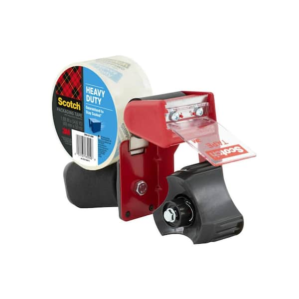 1.88 in. x 54.6 yds. Heavy Duty Shipping Packaging Tape with Dispenser