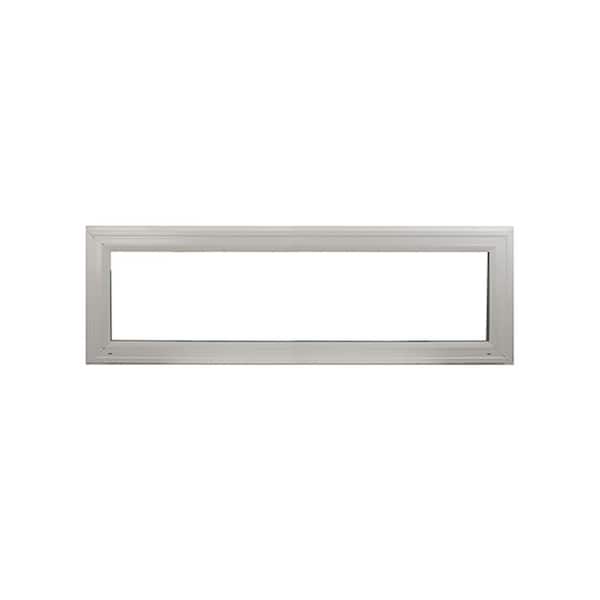 Heritage Transom Window White 48-in x 12-in Double Pane G7 DP Rating 50 W1H1 Standard Glass Clear