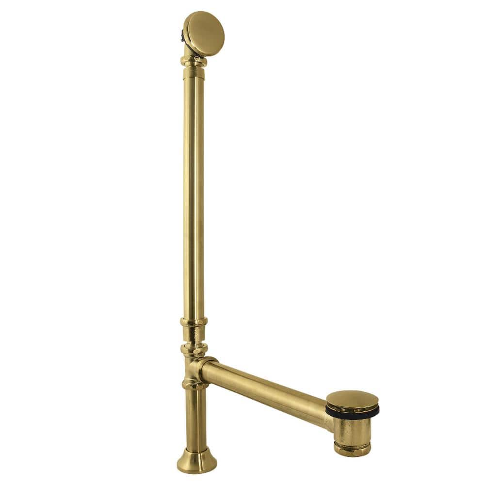 Vintage 23-Gauge Toe Touch Tub Waste and Overflow in Brushed Brass price history on PriceWatchPro