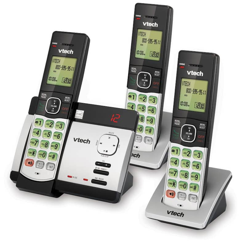 3-Handset Answering System with Caller ID