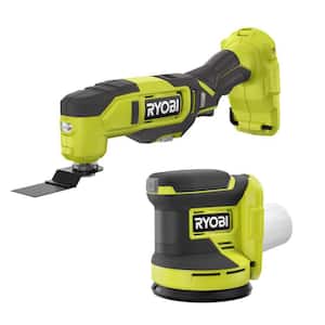 ONE+ 18V Cordless 2-Tool Combo Kit with Multi-Tool and 5 in. Random Orbit Sander (Tools Only)