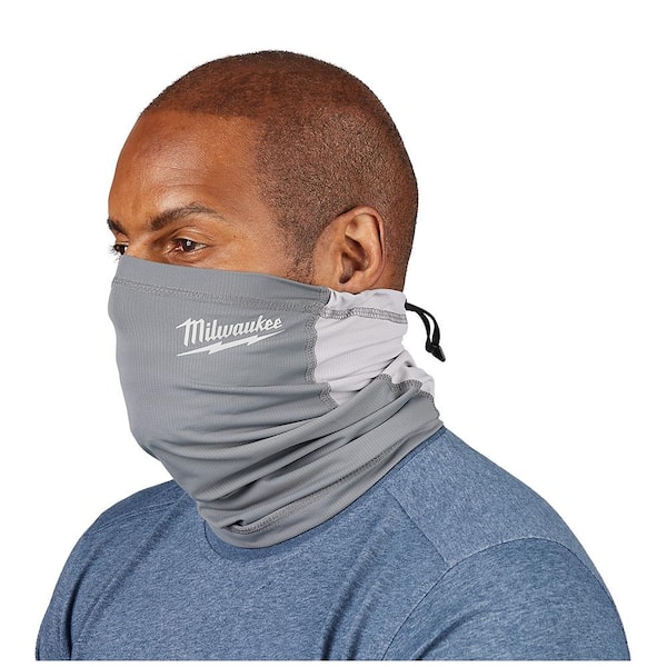 Milwaukee Gray WORKSKIN Performance Neck Gaiter Cap 424G - The