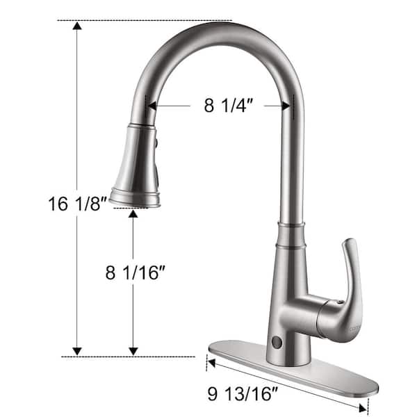 Undermount Stainless Steel 16-1/8 in. Medium Single Bowl Bar Sink with Faucet in Brushed Nickel Undermount Stainless Steel 16-1/8 in. Medium Single Bowl Bar Sink with Faucet in Brushed Nickel