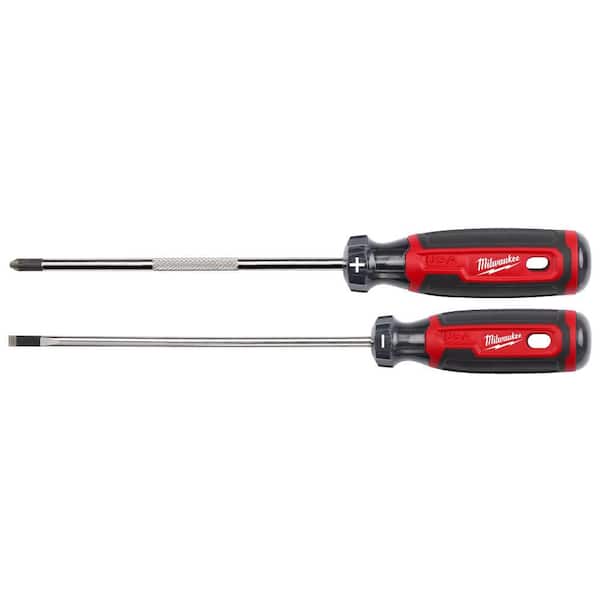 Milwaukee 2 PC. Cushion Grip Screwdriver Set (USA) MT200-2M - The