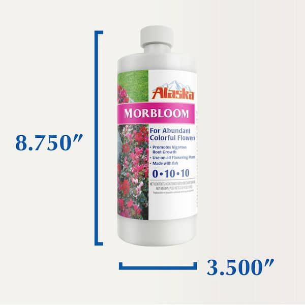 Alaska Morbloom 32 oz. (1 qt.) Liquid Flowering Plant Food 