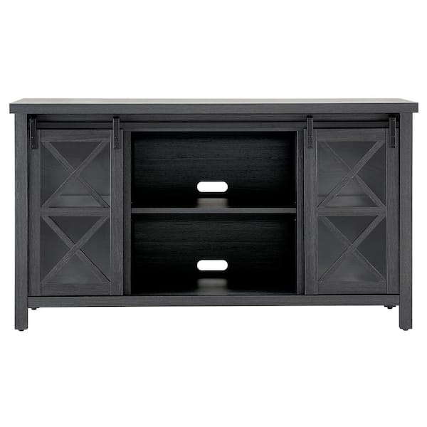 Meyer&Cross Clementine 58 in. Charcoal Gray TV Stand Fits TV's up to 65 in.