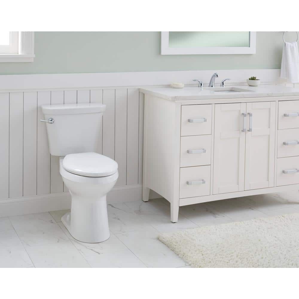Universal Chrome Polished Toilet Tank Lever with PVC Handle