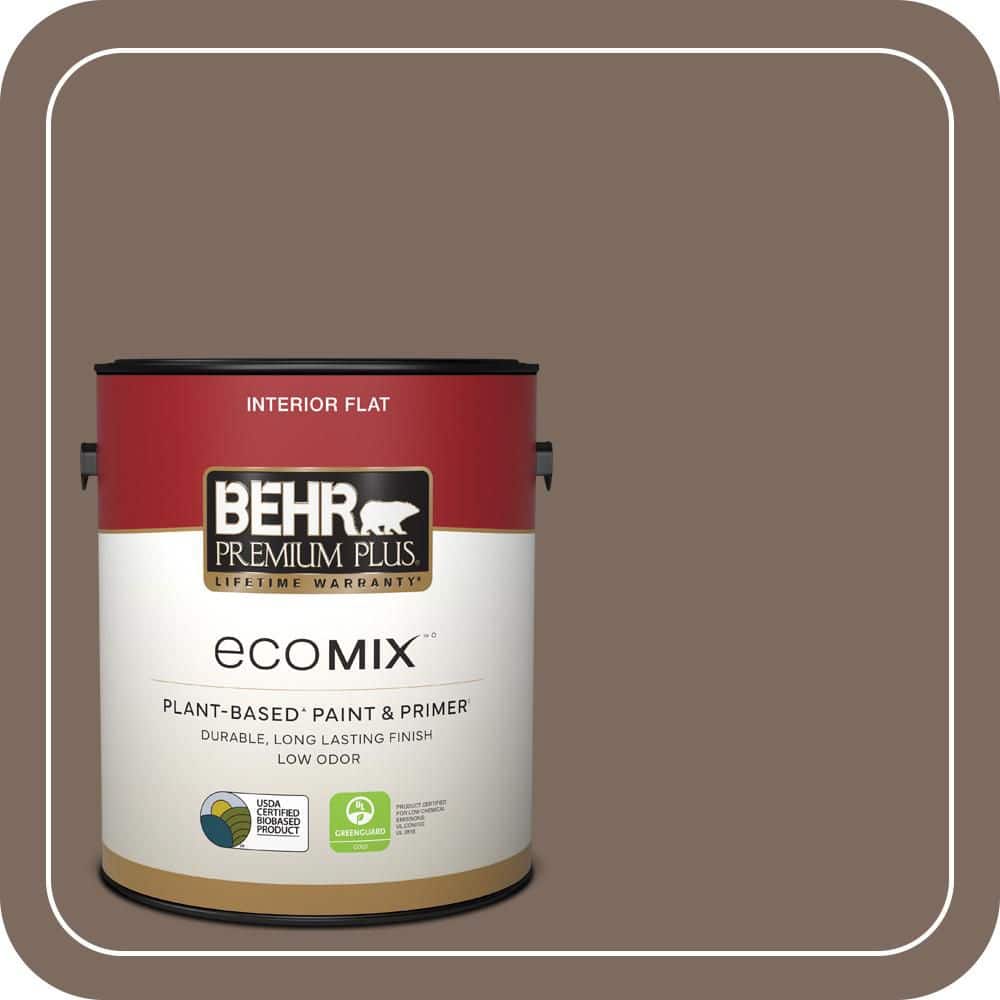 1 gal. #N180-6 Derby Flat EcoMix Plant-Based Interior Paint & Primer price history on PriceWatchPro