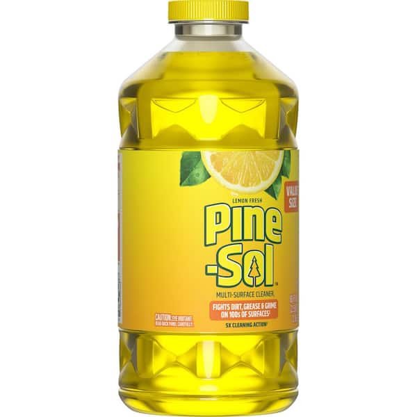 Pine-Sol 80 oz. Lemon All-Purpose Cleaner 10041294601624 - The